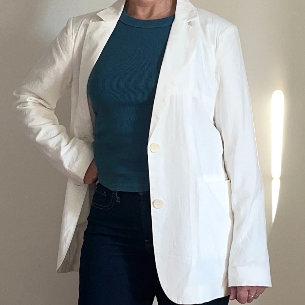 NU women's blazer